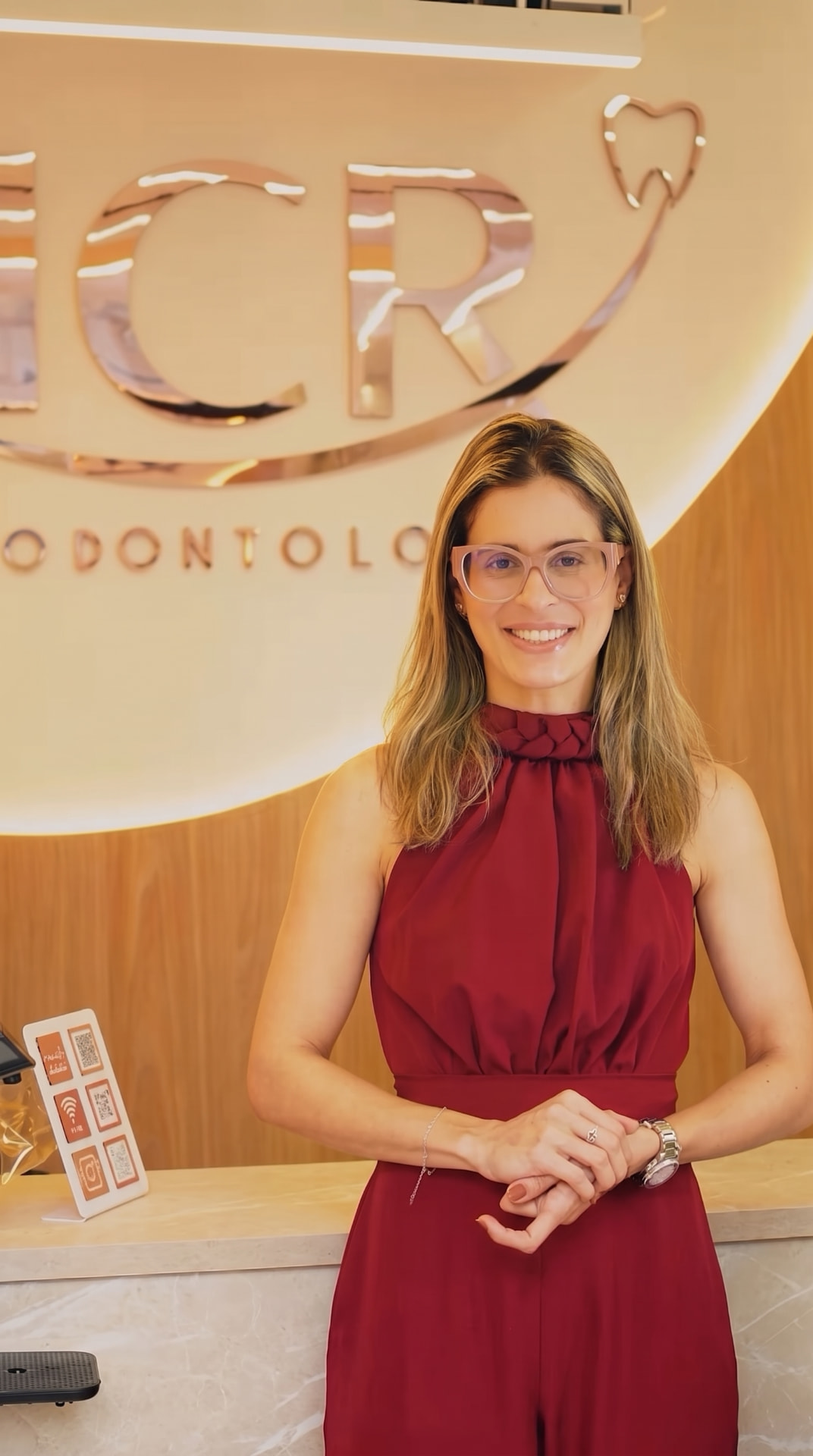 Dra. Isabelle Ramos, cirurgiã-dentista responsável pela ICR Odontologia